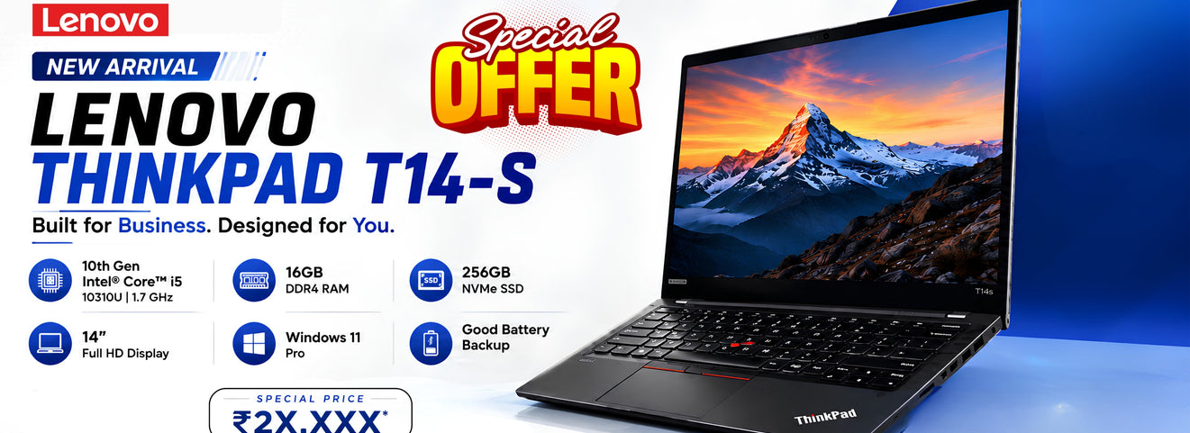 Lenovo ThinkPad T14s i5 10th Gen: Built for Business Productivity
