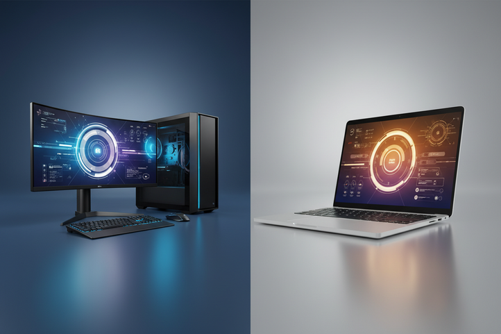refurbished desktop computers office setup