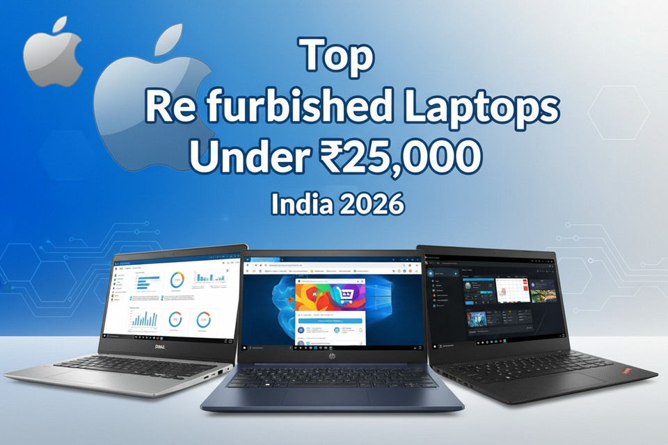 Top Refurbished Laptops Under ₹25,000 in India (2026)