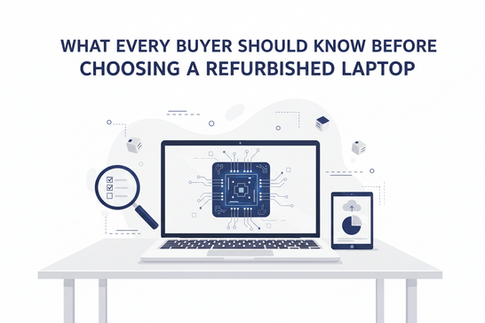 What Every Buyer Should Know Before Choosing a Refurbished Laptop