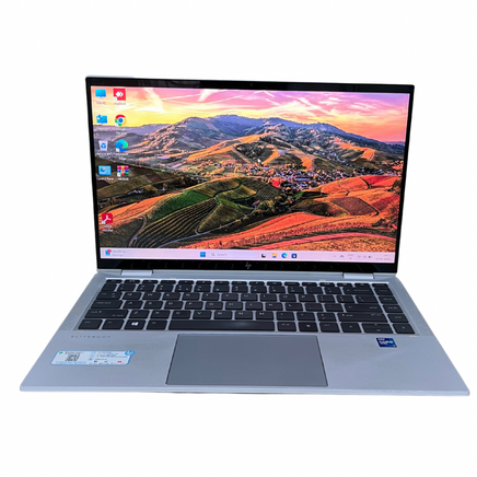 Refurbished HP Elitebook x360 1040G8 (Intel Core i7 - 1185G7 @3.00 GHz / 16GB DDR4 RAM / 512GB NVMe SSD)