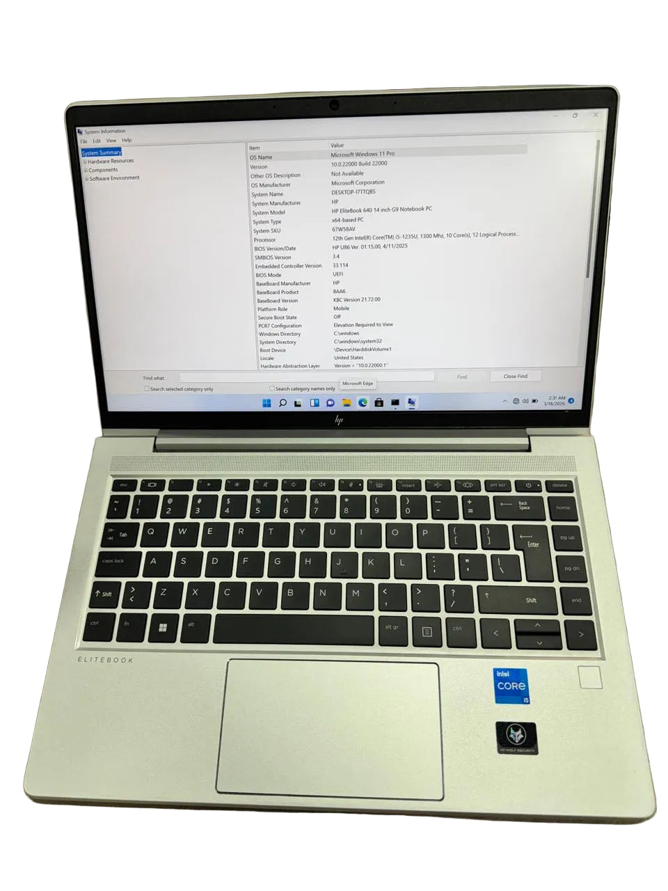 Refurbished HP EliteBook 640 G9 – Next-Gen Performance & Business Power